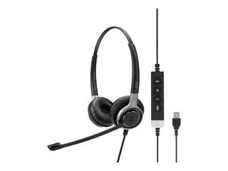 EPOS IMPACT SC 660 ANC USB - Hodesett on-ear - kablet - aktiv st&#248;ydemping - USB - svart
