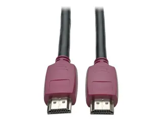 Eaton Tripp Lite Series 6ft Premium Hi-Speed HDMI Cable w Grip Connectors 4Kx2K@60Hz 6&#39; HDMI-kabel med Ethernet - HDMI hann til HDMI hann - 1.83 m - skjermet - svart - formst&#248;pt