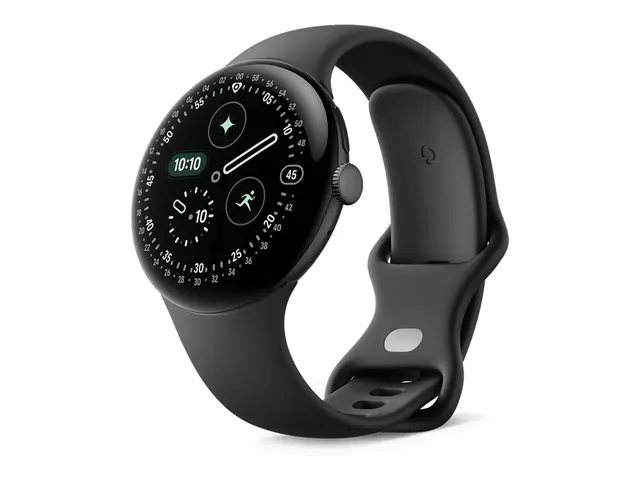 Google Pixel Watch 4 - 45 mm mattsvart aluminium smartklokke med a...