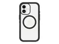 OtterBox Defender Series Pro XT Baksidedeksel for mobiltelefon - robust - MagSafe-samsvar - polykarbonatlag, termoplastisk elastomer (TPE) - m&#248;rk side (klar / svart) - for Apple iPhone 17