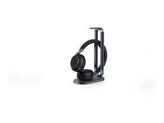 Yealink BH76 - Hodesett - on-ear Bluetooth - tr&#229;dl&#248;s - aktiv st&#248;ydemping - USB-A via Bluetooth-adapter - svart - Certified for Microsoft Teams
