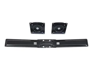 Ergotron WorkFit - Conversion kit - monteringskomponent (tverrstang, 2 svingtapper) for 2 LCD-skjermer - Single HD til Dual - skjermstørrelse: inntil 24"