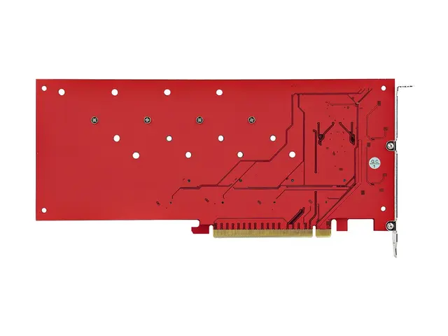 Startech Quad M.2 PCIe Adapter Card, x16 NVMe or AHCI SSD to PCI E...