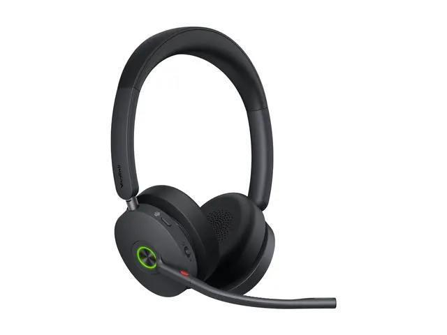Yealink WH68 - Hodesett on-ear DECT / Bluetooth trådløs aktiv støy...