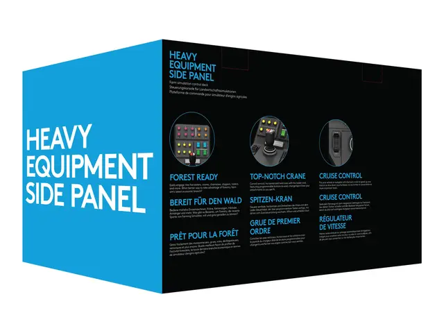 Logitech Heavy Equipment Side Panel - Kontroller for flyvningssimu...