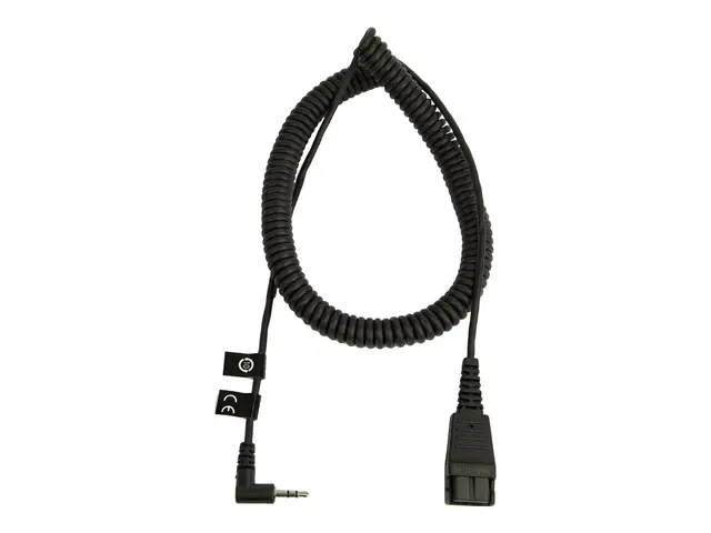 Jabra - Hodetelefonkabel - mikrojakk hann til Quick Disconnect han...