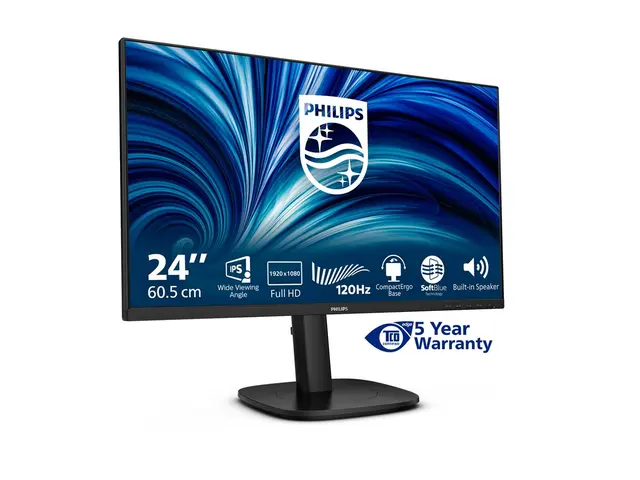 Philips 24B2N3200J - 3000 Series LED-skjerm 24" (23.8" synlig) 192...