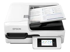 Epson WorkForce DS-71000WN - Dokumentskanner Dupleks - A3 - 600 dpi x 600 dpi - inntil 70 spm (mono) / inntil 70 spm (farge) - ADF (150 ark) - inntil 11200 skann pr. dag - USB 3.2 Gen 1x1, Gigabit LAN, USB, Wi-Fi(ac)