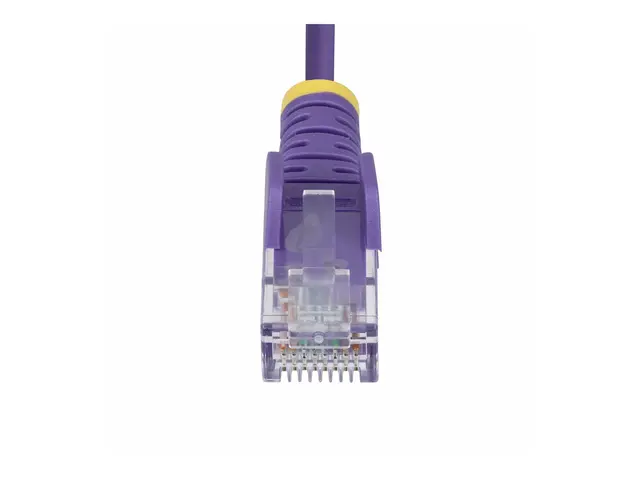 Startech 1.5m Purple Slim CAT6 Ethernet Cable, Snagless, 28AWG, LS...