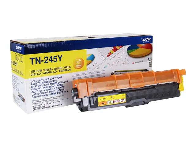 Brother TN245Y - Gul - original - tonerpatron - for Brother DCP-90...
