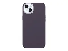 OtterBox Symmetry Series - Baksidedeksel for mobiltelefon MagSafe-samsvar - kaktusl&#230;r, polyuretan - plomme luksus - for Apple iPhone 15 Plus