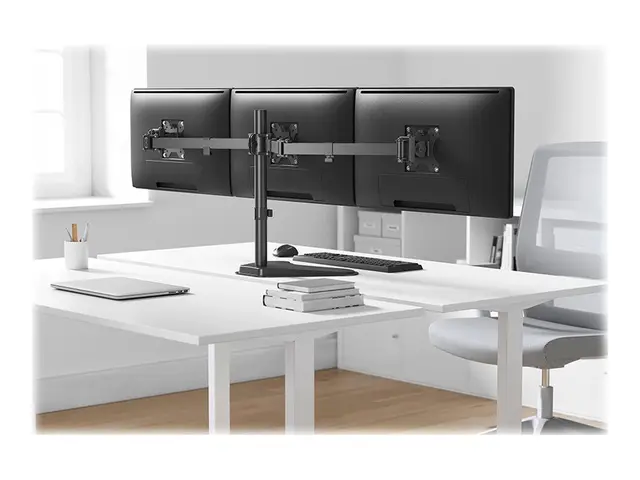 Neomounts FPMA-D550DD3 - Stativ full bevegelse for 3 skjermer svar...
