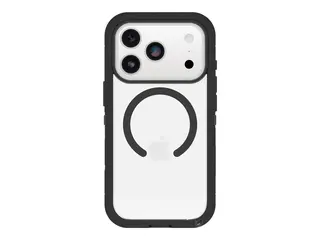 OtterBox Defender Series Pro XT - Baksidedeksel for mobiltelefon robust - MagSafe-samsvar - polykarbonatlag, termoplastisk elastomer (TPE) - mørk side (klar / svart) - for Apple iPhone 17 Pro