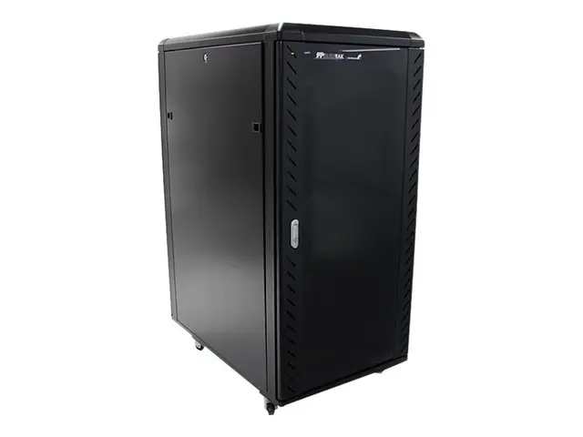 Startech 25U Network Rack Cabinet on Wheels - 36in Deep Portable 1...