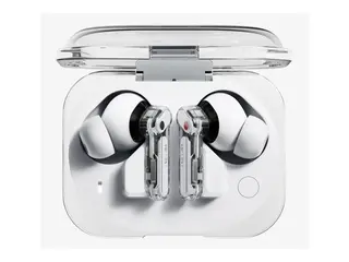 Nothing Ear (3a) - True wireless-hodetelefoner med mikrofon i øret - Bluetooth - aktiv støydemping - hvit