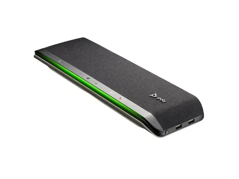 HP Poly Sync 60 - Smart høyttalertelefon Bluetooth - kablet, trådløs - USB-A, USB-C - svart, sølv - Zoom Certified