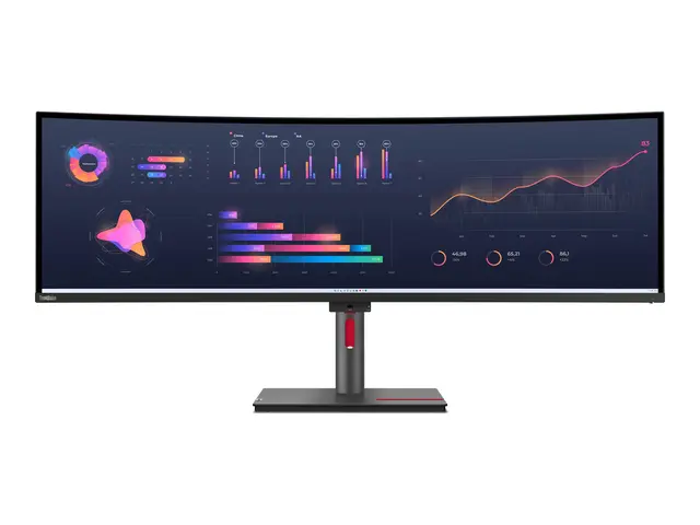 Lenovo ThinkVision P49w-30 - LED-skjerm kurvet 49" (49" synlig) 51...