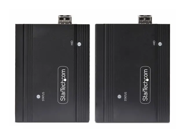 StarTech.com DisplayPort KVM Console Extender Over Fiber Optic, 4K...