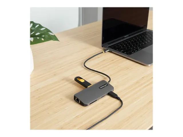 StarTech.com USB C Multiport Adapter, 4K 60Hz HDMI Video, 3 Pt 5Gb...