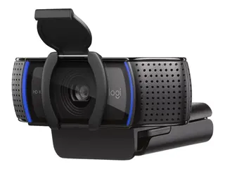 Logitech HD Pro Webcam C920S - Nettkamera farge - 1920 x 1080 - lyd - USB