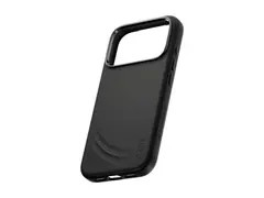 CARE by PanzerGlass Flow - Beskyttende deksel for mobiltelefon haptisk knapp - MagSafe-samsvar - polykarbonat, silikon - svart - for Apple iPhone 17 Pro, 18 Pro