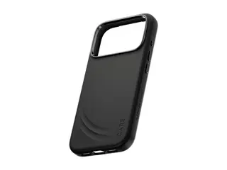 CARE by PanzerGlass Flow - Beskyttende deksel for mobiltelefon haptisk knapp - MagSafe-samsvar - polykarbonat, silikon - svart - for Apple iPhone 17 Pro, 18 Pro
