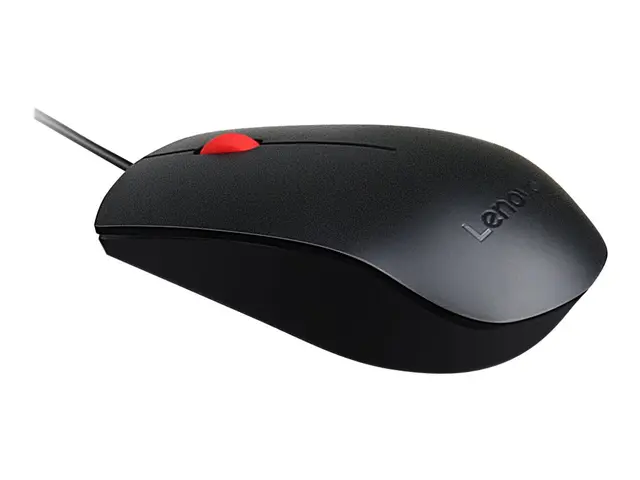Lenovo Essential - Mus høyre- og venstrehåndet optisk 3 knapper ka...