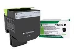Lexmark - Ekstra h&#248;y ytelse - svart - original tonerpatron LCCP, LRP - for Lexmark CS517de, CX517de