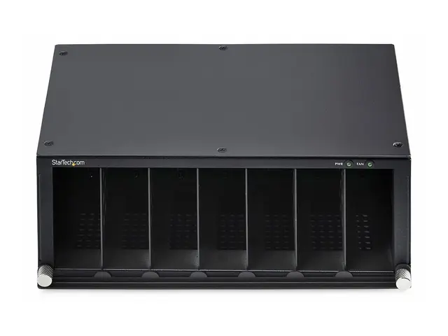 Startech - Modulær utvidelsesbase mediekonverteringschassis rackmo...