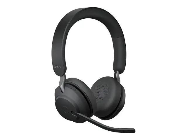 Jabra Evolve2 65 UC Stereo - Hodesett - on-ear - Bluetooth - trådl...