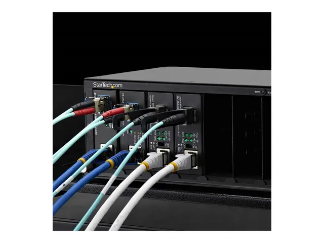 Startech - Modulær utvidelsesbase mediekonverteringschassis rackmo...