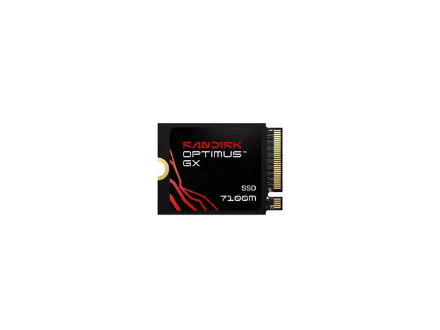 SanDisk Optimus GX 7100M - SSD - 2 TB - intern - M.2 2230 - PCIe 4...