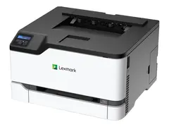 Lexmark C3326dw - Skriver - farge - Dupleks laser - A4/Legal - 600 x 600 dpi - opp til 24 spm (mono) / inntil 24 spm (farge) - kapasitet: 250 ark - USB 2.0, Gigabit LAN, Wi-Fi(n)