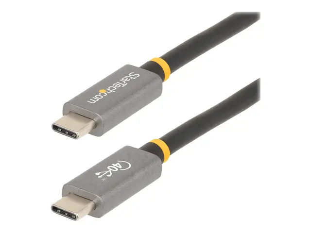 StarTech.com 3ft (1m) USB4 Cable, USB-IF Certified USB-C 40 Gbps, ...