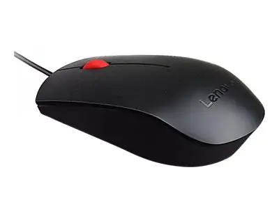 Lenovo Essential - Mus høyre- og venstrehåndet optisk 3 knapper ka...