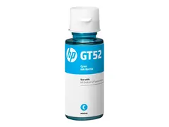 HP GT52 - Cyan - original - blekkrefill for Deskjet GT 58XX; Ink Tank 11X, 31X; Smart Tank 500, 51X, 530, 6001, 615, 70XX, 73XX, 76XX