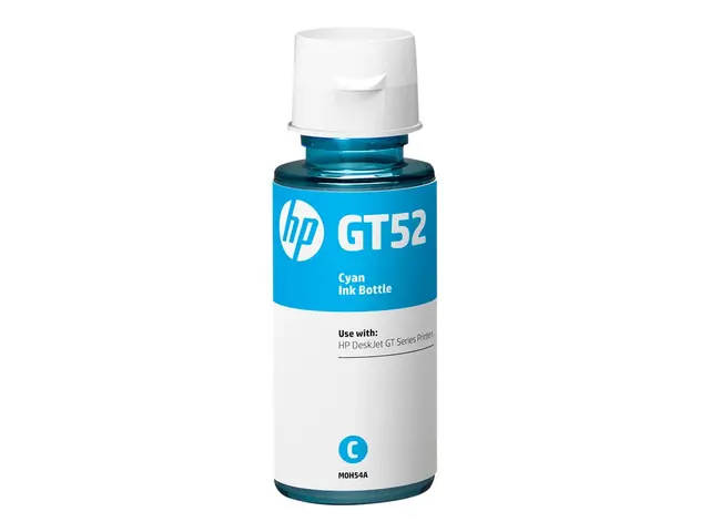 HP GT52 - Cyan original blekkrefill for Deskjet GT 58XX; Ink Tank ...