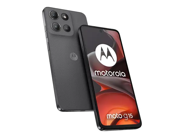 Motorola Moto G15 - Tyngdekraftgrå 128 GB