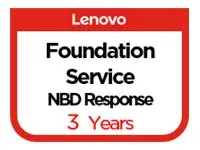 Lenovo Foundation Service - Utvidet serviceavtale deler og arbeid (for servere) - 3 år - på stedet - kontortid / 5 dager i uken - responstid: NBD - for ThinkSystem ST50 7Y48