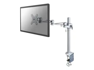 Neomounts FPMA-D935 - Monteringssett - full bevegelse for LCD-skjerm - sølv - skjermstørrelse: 10"-30" - klemmemonterbar, skrivebordsmonterbar