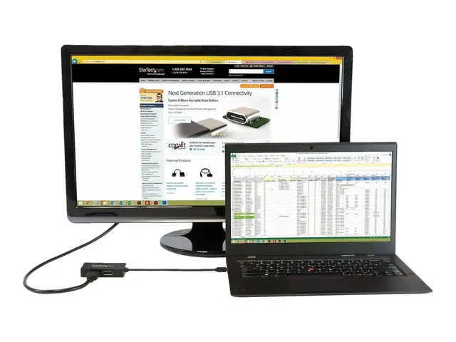 StarTech.com Travel A/V adapter - 3-in-1 Mini DisplayPort to Displ...