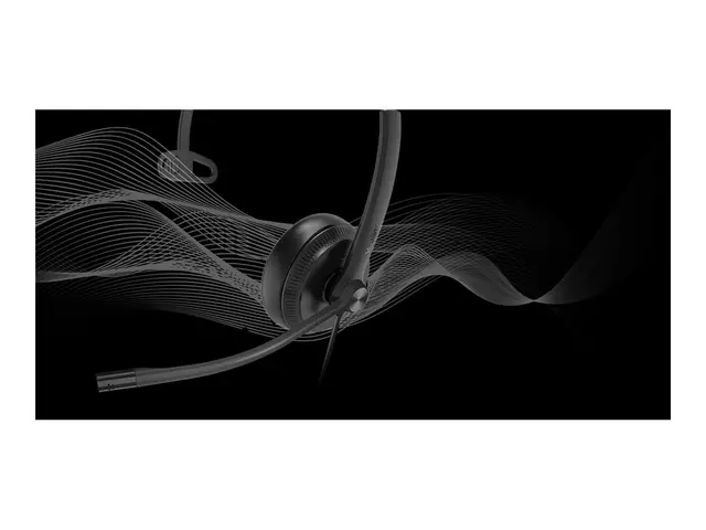 Yealink UH34 Lite Mono - Hodesett on-ear kablet USB svart Certifie...