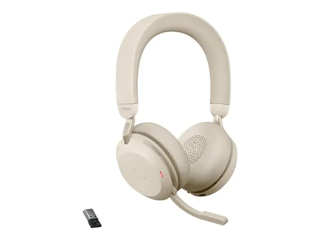 Jabra Evolve2 75 - Hodesett on-ear Bluetooth trådløs aktiv støydem...