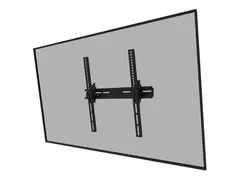 Neomounts WL35-350BL14 - Monteringssett (veggmontering) for flatpanel - låsbar - svart - skjermstørrelse: 32"-65"