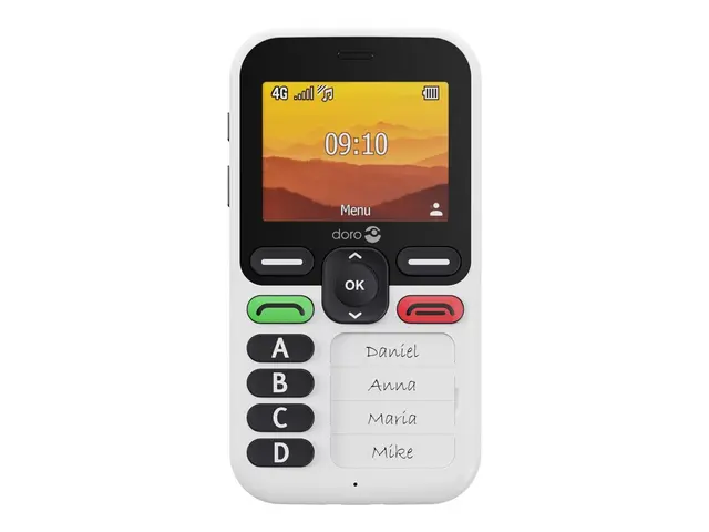DORO Leva X10 - Svart-hvit 128 MB