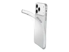 Cellular Line Fine - Baksidedeksel for mobiltelefon bløt gummi - gjennomsiktig - for Apple iPhone 17 Pro
