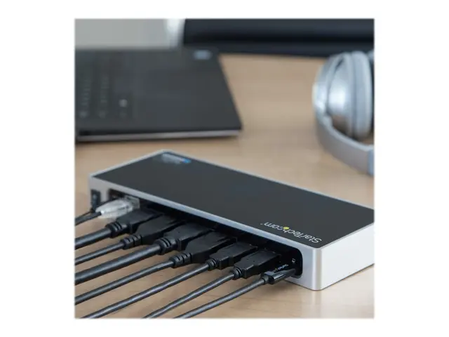 StarTech.com Dual 4K Dock - Mac and Windows USB-A & USB-C DP HDMI ...