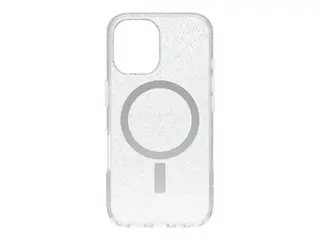 OtterBox Symmetry Series - Baksidedeksel for mobiltelefon MagSafe-samsvar - polykarbonatlag, termoplastisk elastomer (TPE) - blank - for Apple iPhone 16