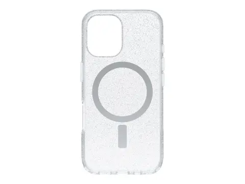 OtterBox Symmetry Series - Baksidedeksel for mobiltelefon MagSafe-samsvar - polykarbonatlag, termoplastisk elastomer (TPE) - blank - for Apple iPhone 16