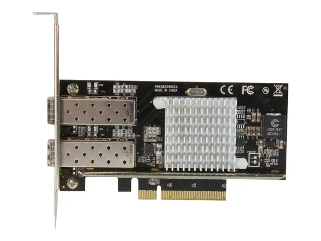 StarTech.com 10G Network Card - 2x Open SFP+ Multimode LC Fiber Co...